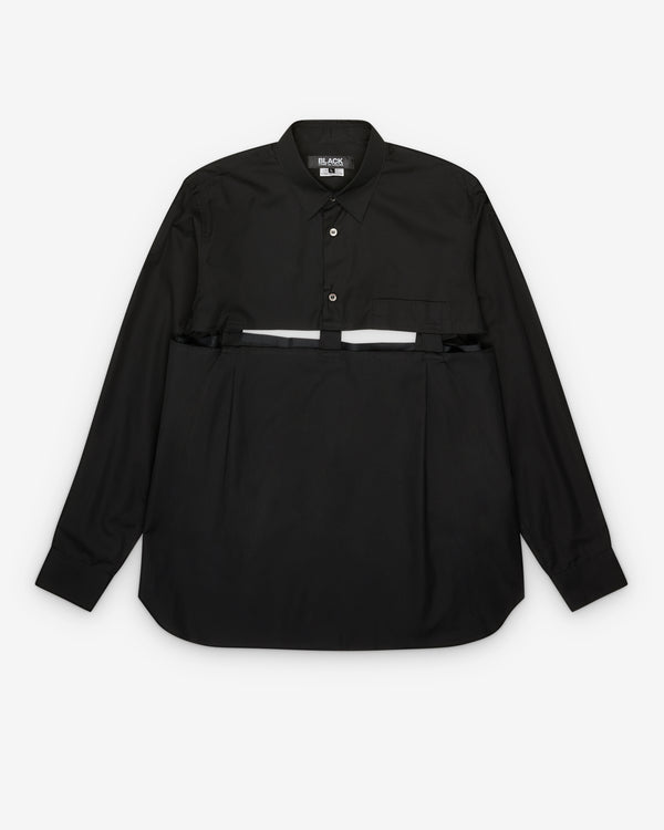 BLACK COMME DES GARÇONS - Cut-Out Blouse - (Black)