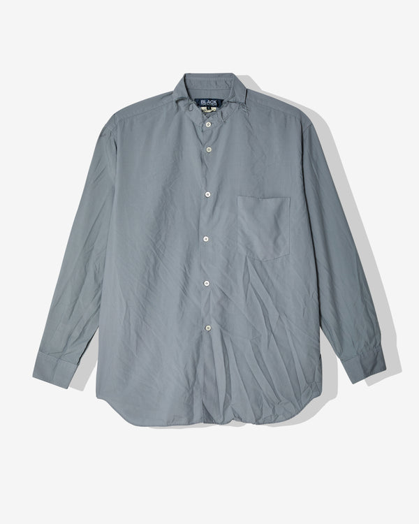 BLACK COMME DES GARÇONS - Polyester Detailed Shirt - (Gray)