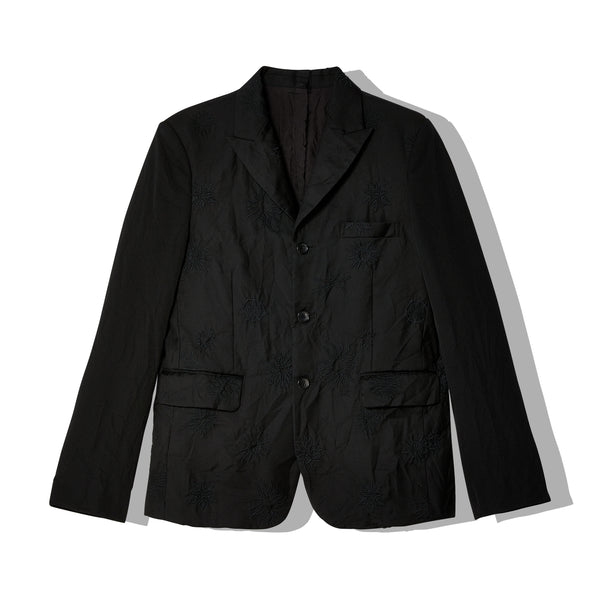 BLACK COMME DES GARÇONS - Embroidered Jacket - (Black)