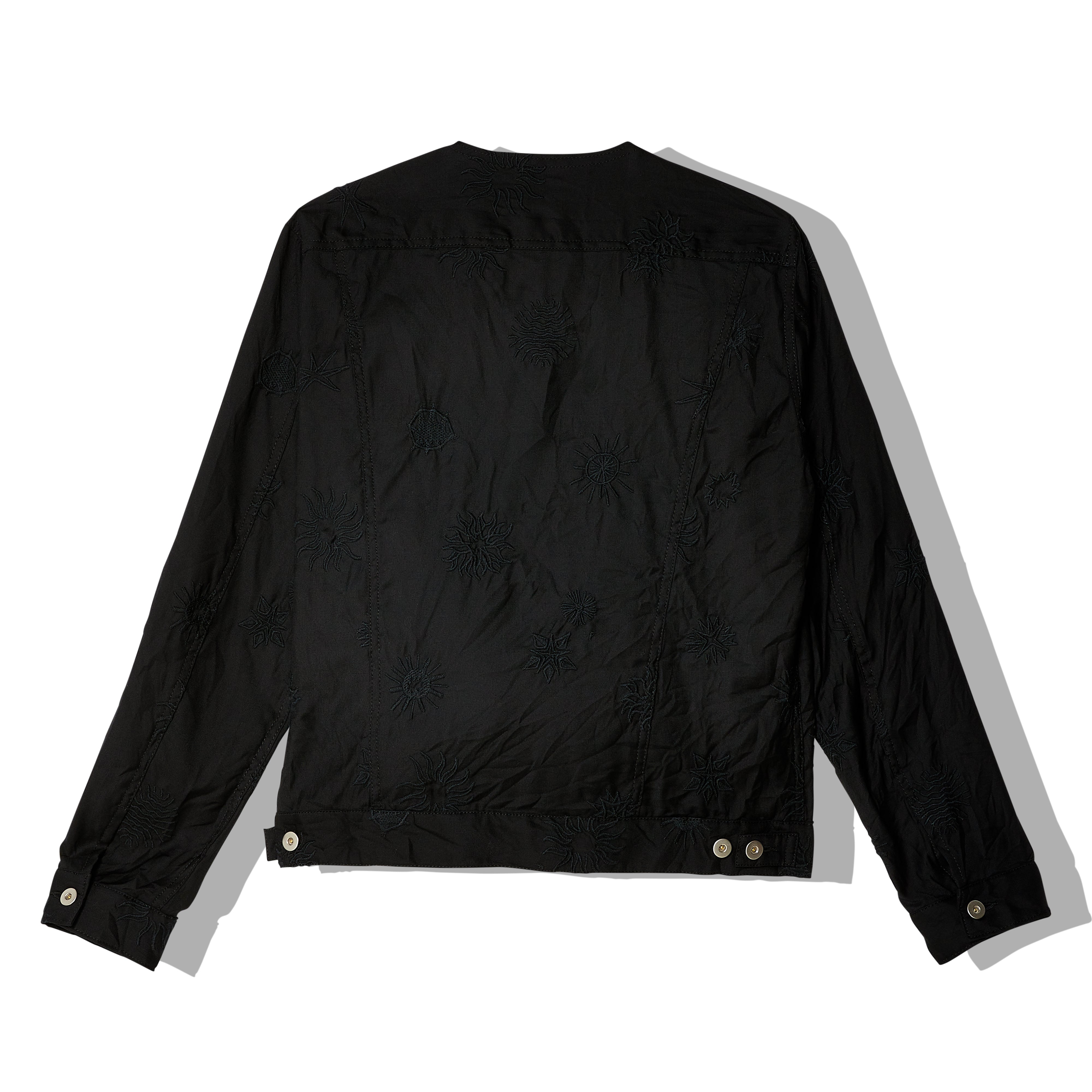 BLACK COMME DES GARÇONS - Embroidered Jacket - (Black) – DSMNY E-SHOP