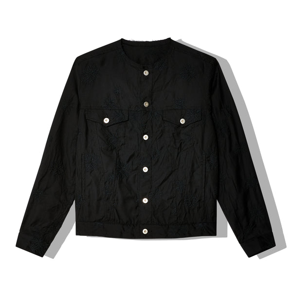 BLACK COMME DES GARÇONS - Embroidered Jacket - (Black)