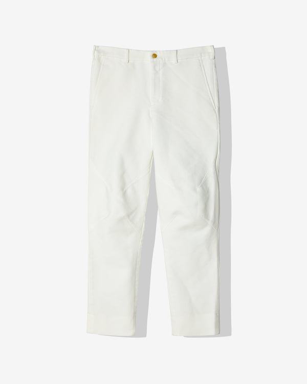 BLACK COMME DES GARÇONS - Tailored Trousers - (White)