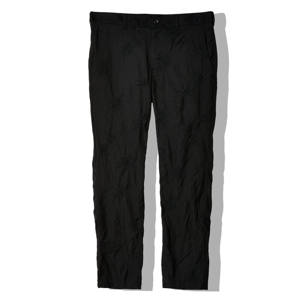 BLACK COMME DES GARÇONS - Embroidered Pants - (Black)
