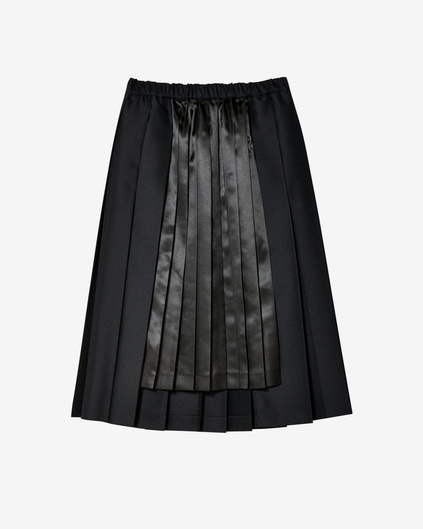 BLACK COMME DES GARÇONS - Pleated Skirt - (Black)