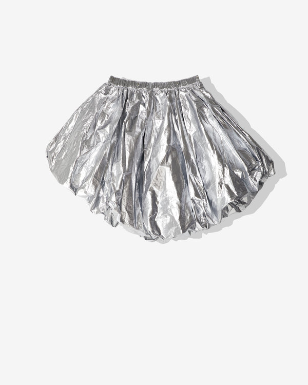 BLACK COMME DES GARÇONS - Asymmetric Skirt - (Silver)