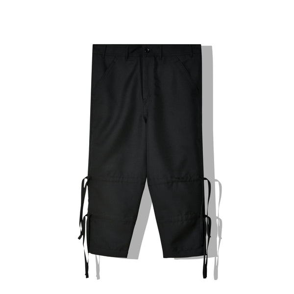 CDG Shirt - Men's Drawstring Detail Pants - (Black)