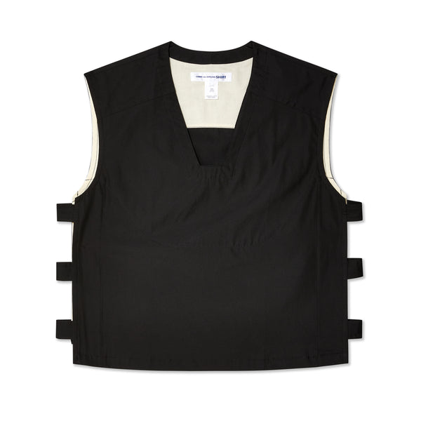 CDG Shirt - Men's Woven Vest - (Black)