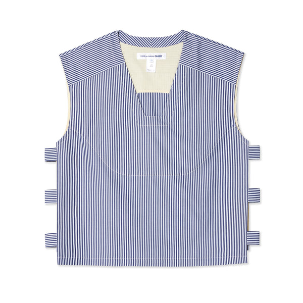 CDG Shirt - Men's Woven Vest - (Stripe 1)