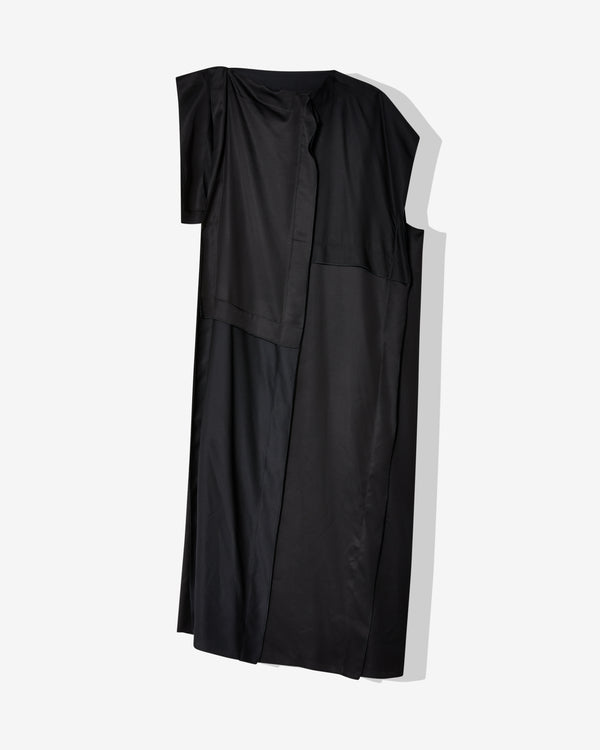 MM6 Maison Margiela - Women's Asymmetric Maxi Dress - (Black)