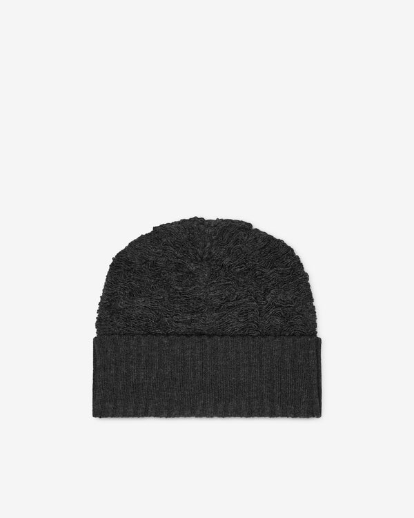 MM6 Maison Margiela - Men's Beanie - (Dark Grey)