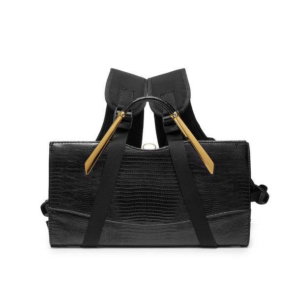 Johanna Parv - Women's Re-Purposed Vintage Bag - (Black)