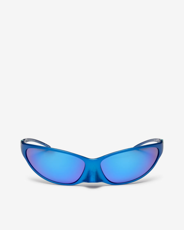 Balenciaga - Women's 4G Cat Sunglasses - (Metallic Blue)