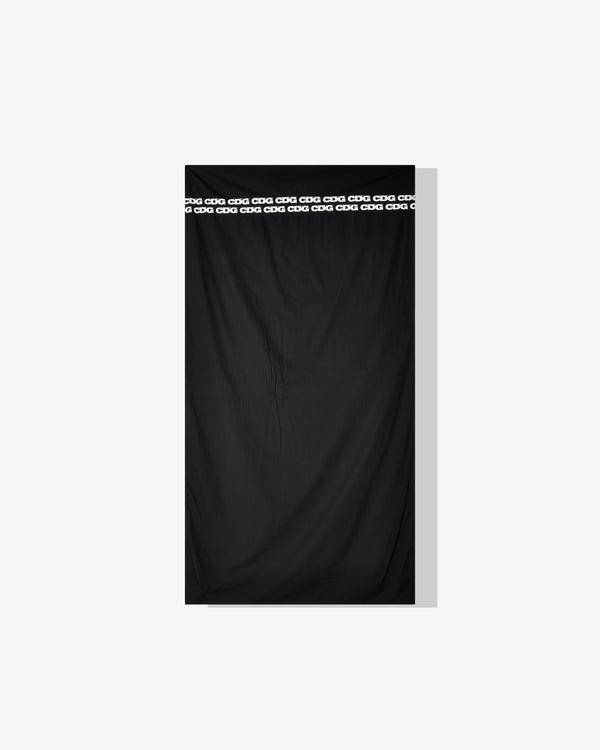 CDG - Airline Print Stole - (Black)