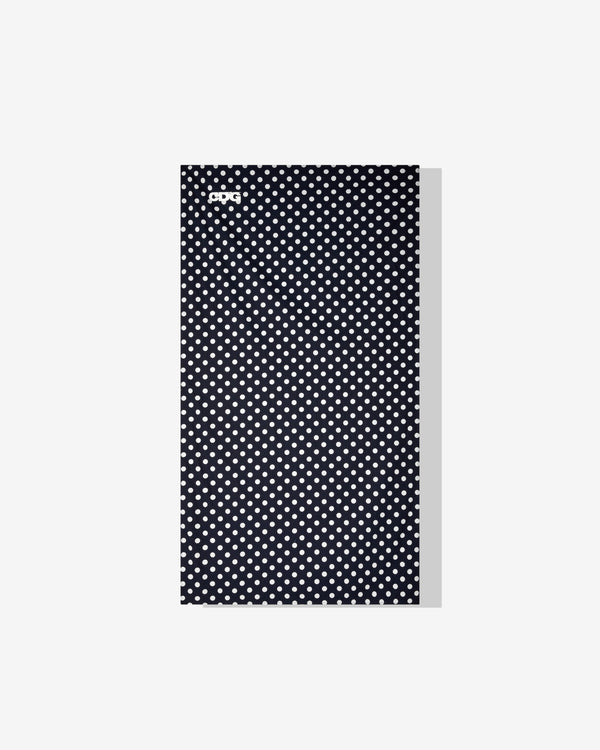 CDG - Polka Dot Airline Print Stole - (Navy)