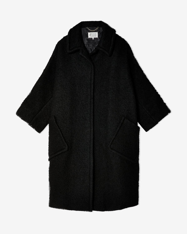 Maison Margiela - Women's Oversized Coat - (Black)