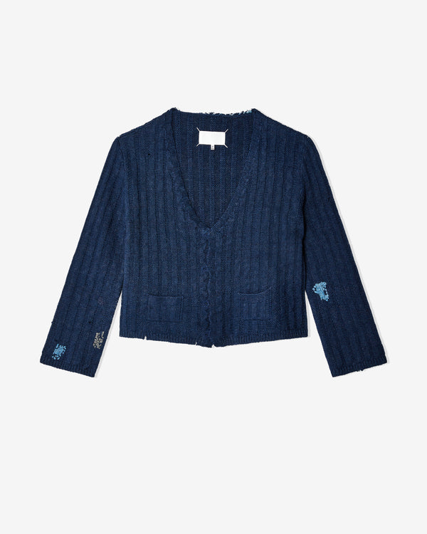 Maison Margiela - Men's Cardigan - (Blue)