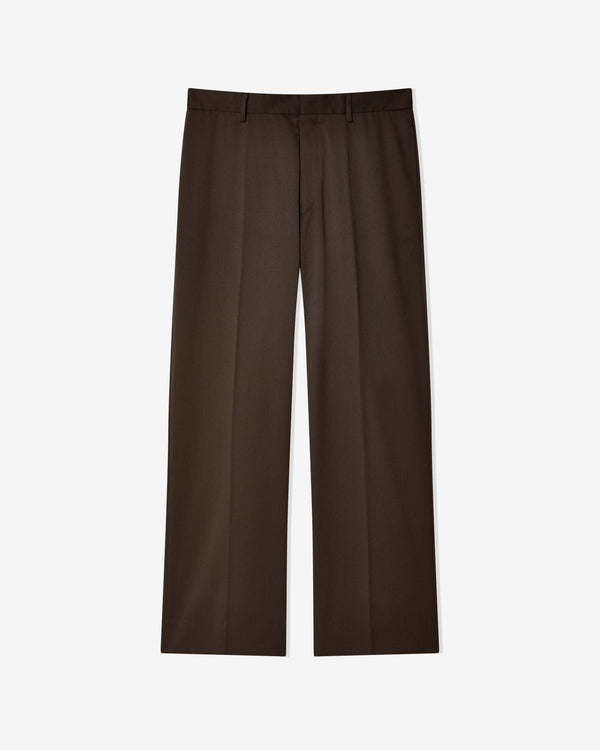 MM6 Maison Margiela - Men's Wide-Leg Tailored Trousers - (Brown)