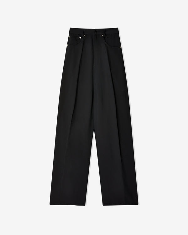 MM6 Maison Margiela - Women's Twill 5 Pocket Trousers - (Black)