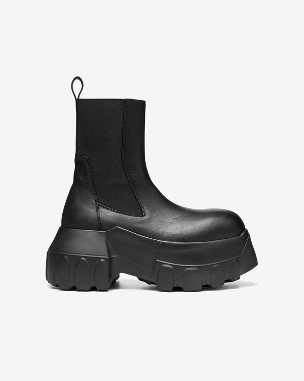 Rick Owens - Men's Beatle Mega Tractor Chelsea Boots - (Black)