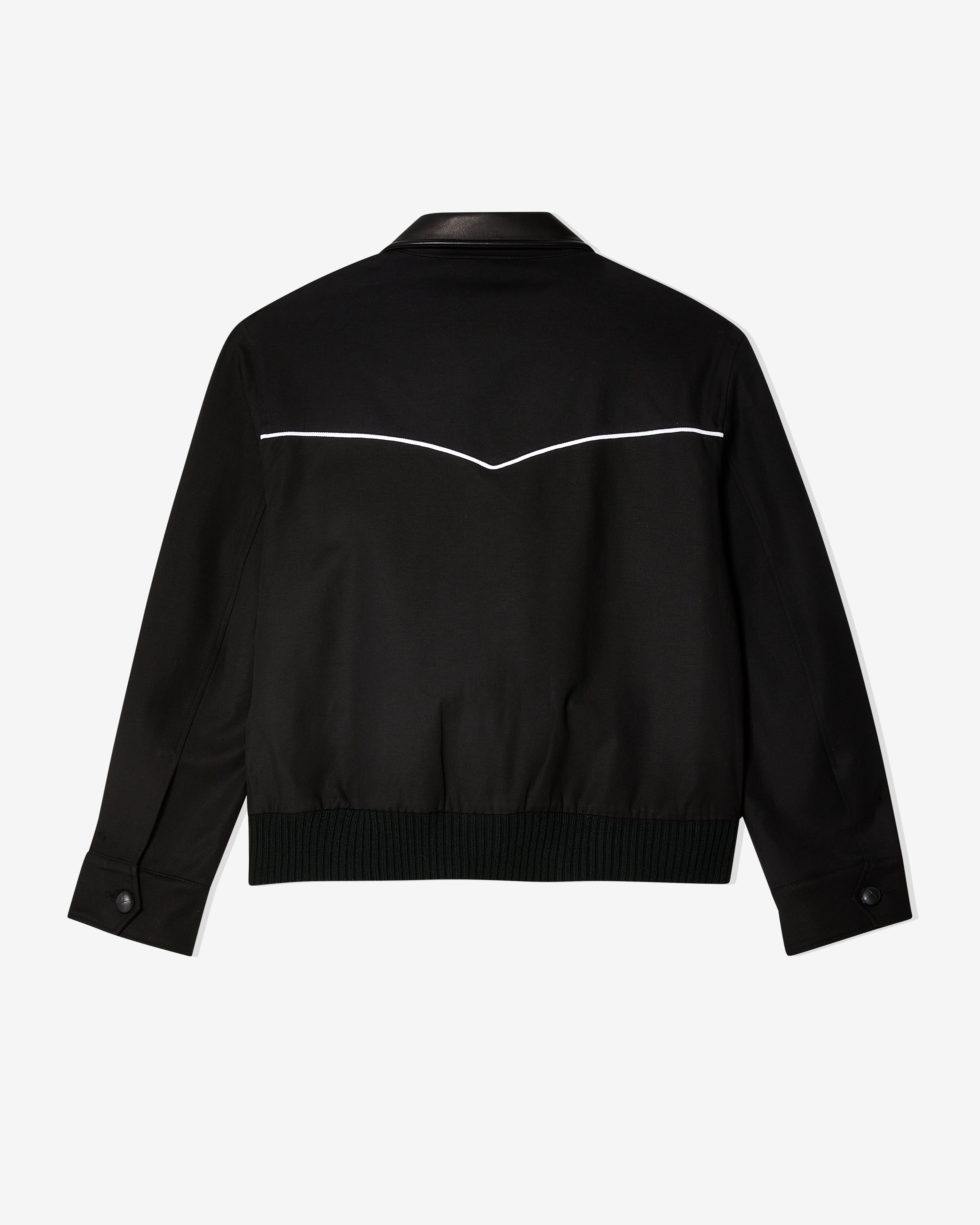 Ernest W. Baker: Men's Western Harrington Jacket (Black) | DSMNY E-SHOP