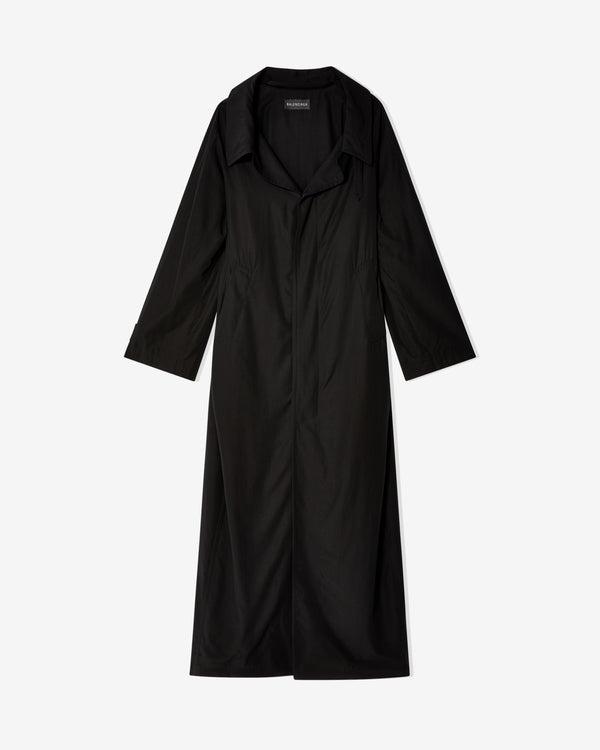 Balenciaga - Women's Off Shoulder Carcoat - (Black)