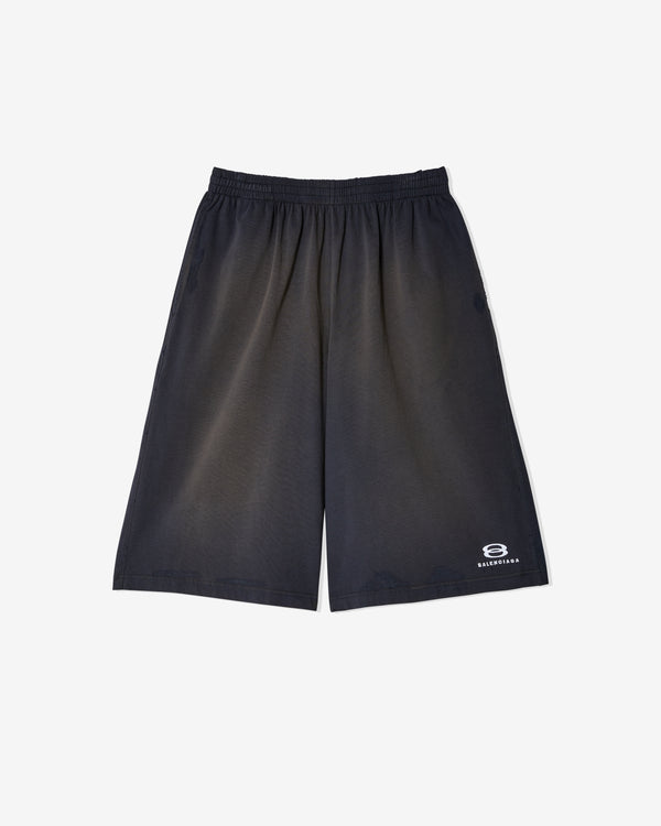 Balenciaga - Men's Large Shorts - (Faded Black)