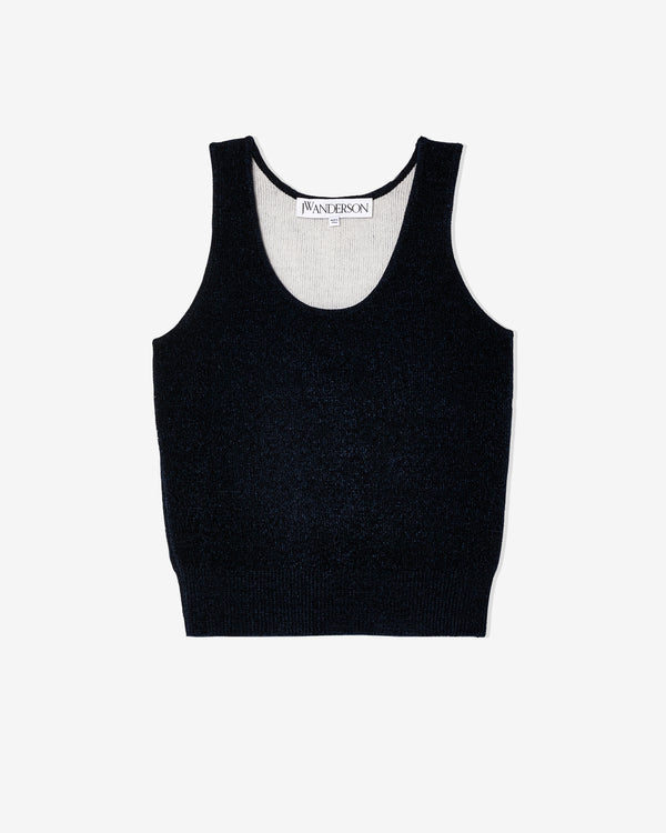 JW Anderson - Women's Chenille Tank Top - (Navy)