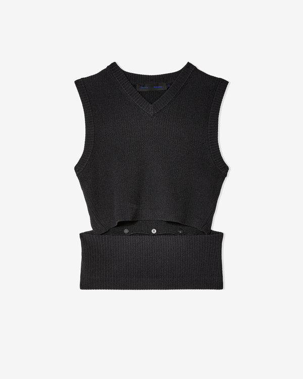 Proenza Schouler - Women's Cruz Vest - (Charcoal)