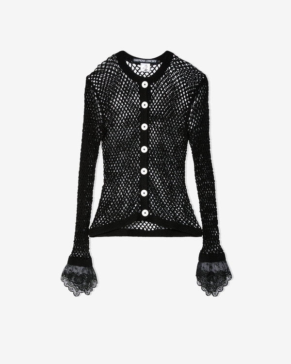 Chopova Lowena - Women's Net Cardigan - (Black)