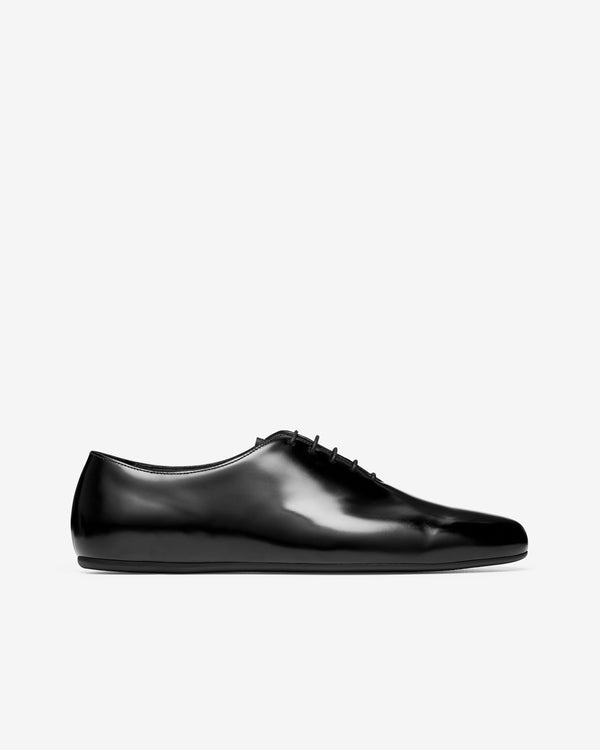 Prada - Men's Brushed Leather Brogues - (Black)