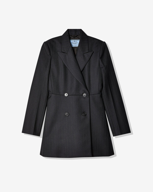 Prada - Women's Double Breasted Jacket - (Navy)