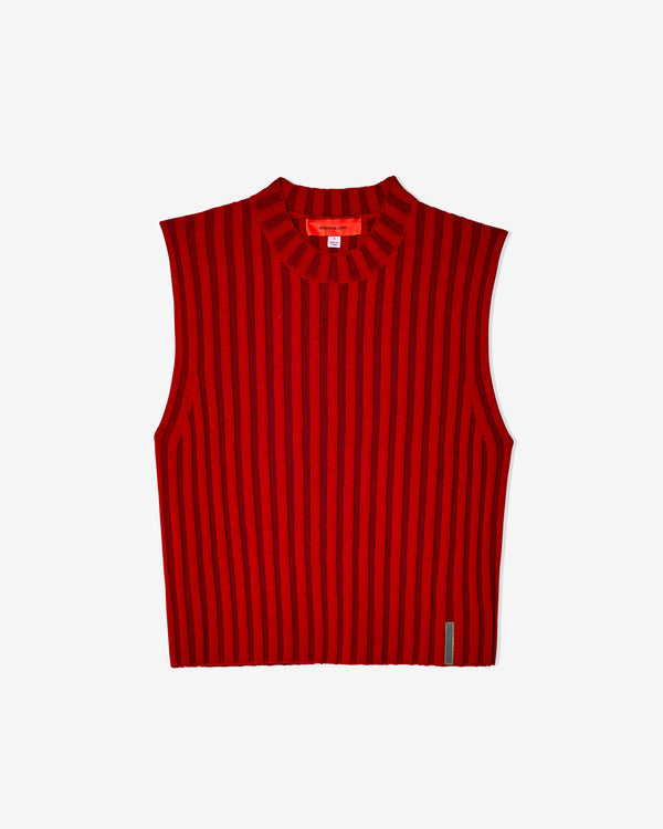 Eckhaus Latta - Women's Keyboard Vest - (Ruby)