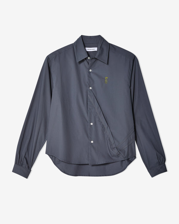 Kiko Kostadinov - Men's Ohne K-Dart Shirt - (Anchor Grey)