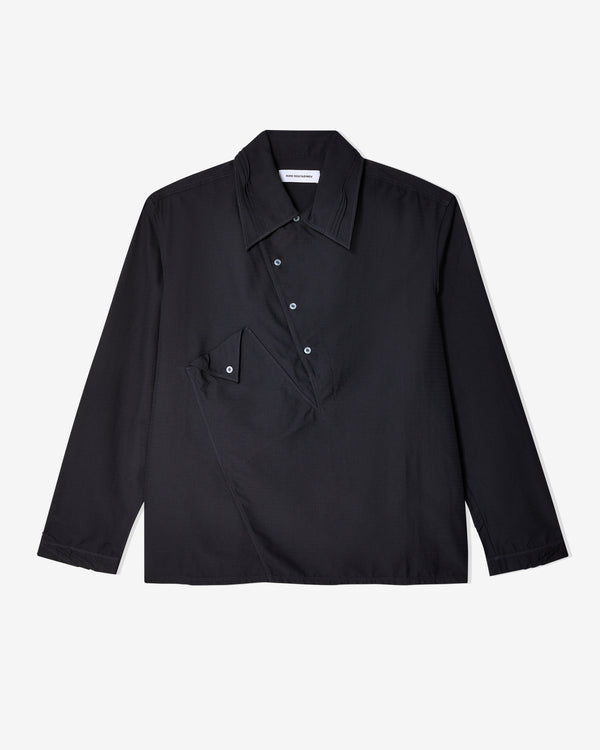 Kiko Kostadinov - Men's Jarocka Overshirt - (Jet Black)