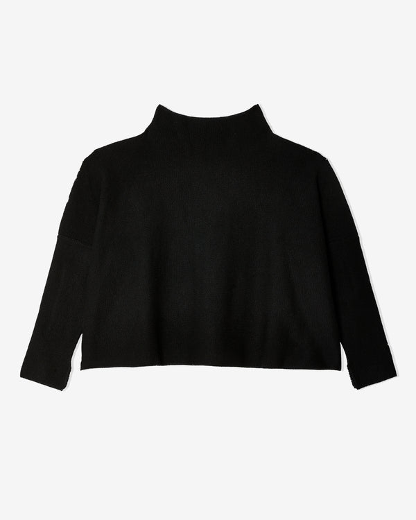 Daniela Gregis - Women's Lupetto Knitted High Neck Sweater - (Black)