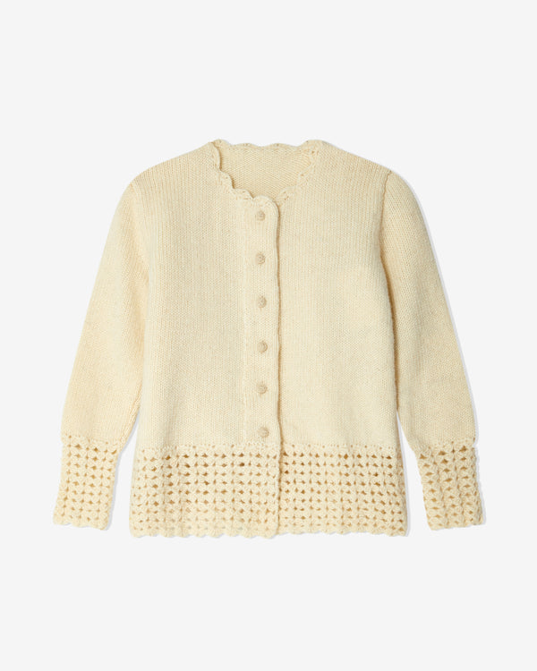 Daniela Gregis - Women's Legaccio Hand-Knitted Jacket - (Cream)