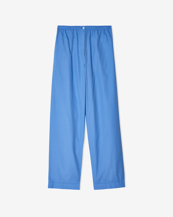 Miu Miu - Women's Poplin Pajama Pants - (Sapphire Blue)