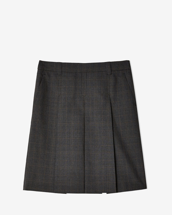 Miu Miu - Women's Pleated Skirt - (Ardesia)