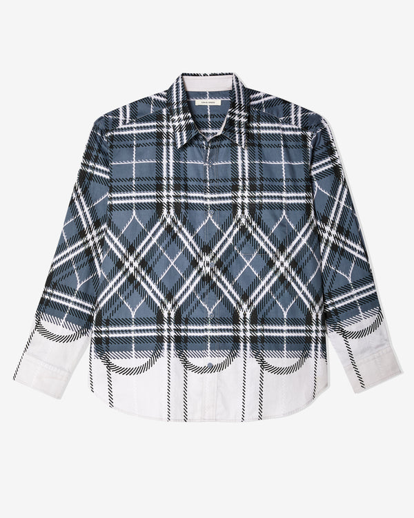 Craig Green - Men's Plaid Fade Shirt - (Grey Plaid)