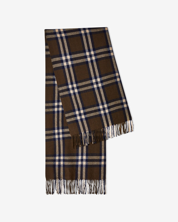 Undercover - Men's Scarf - (Brown Check)