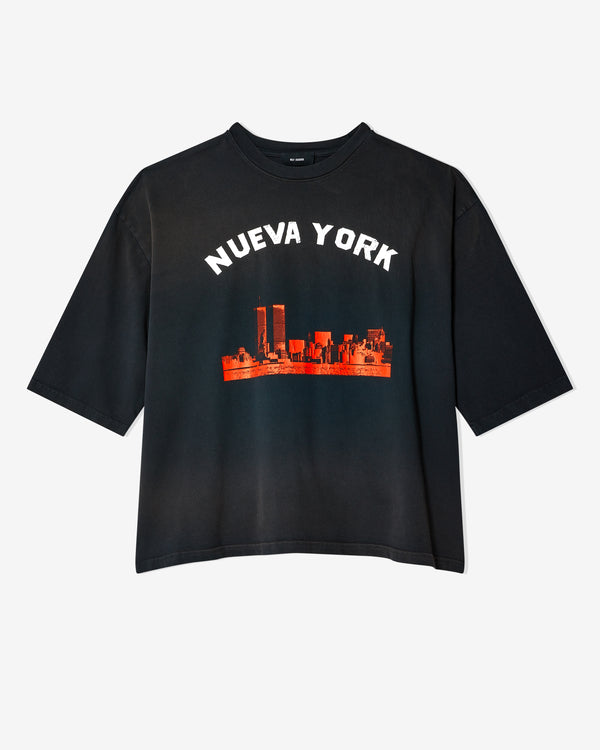 Willy Chavarria - Men's Nueva York Tee - (Washed Black)