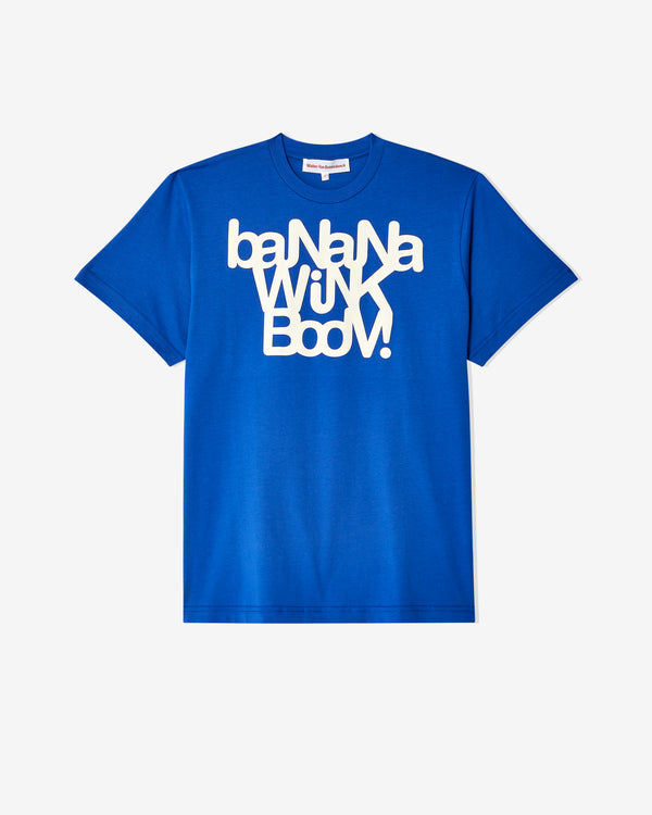 Walter Van Beirendonck - Men's Banana Wink Boom T-Shirt - (Blue)