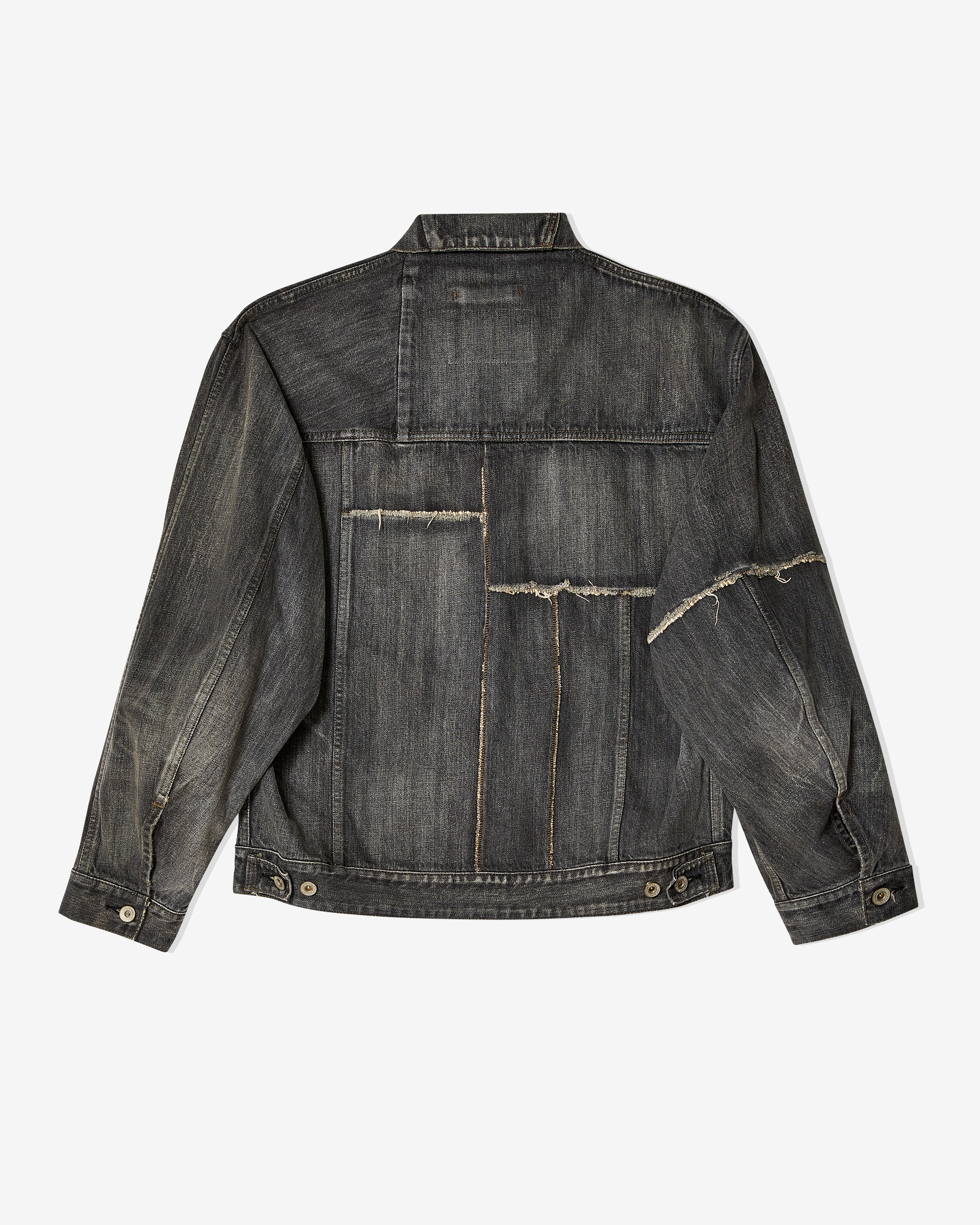Doublet: Men's Denim Jacket (Black) | DSMNY E-SHOP