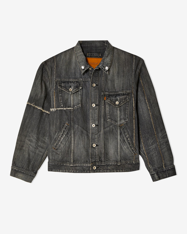 Doublet - Men's Denim Jacket - (Black)