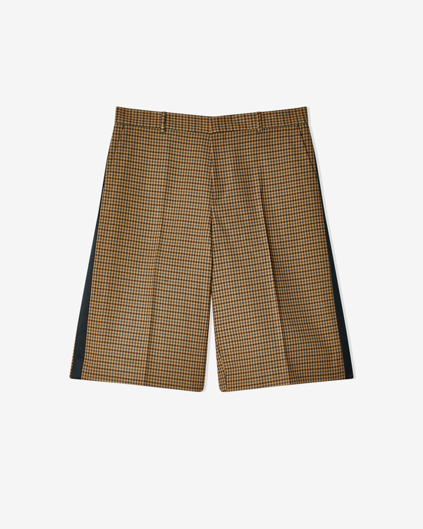 Wales Bonner - Men's Dusk Shorts - (Beige/Brown)