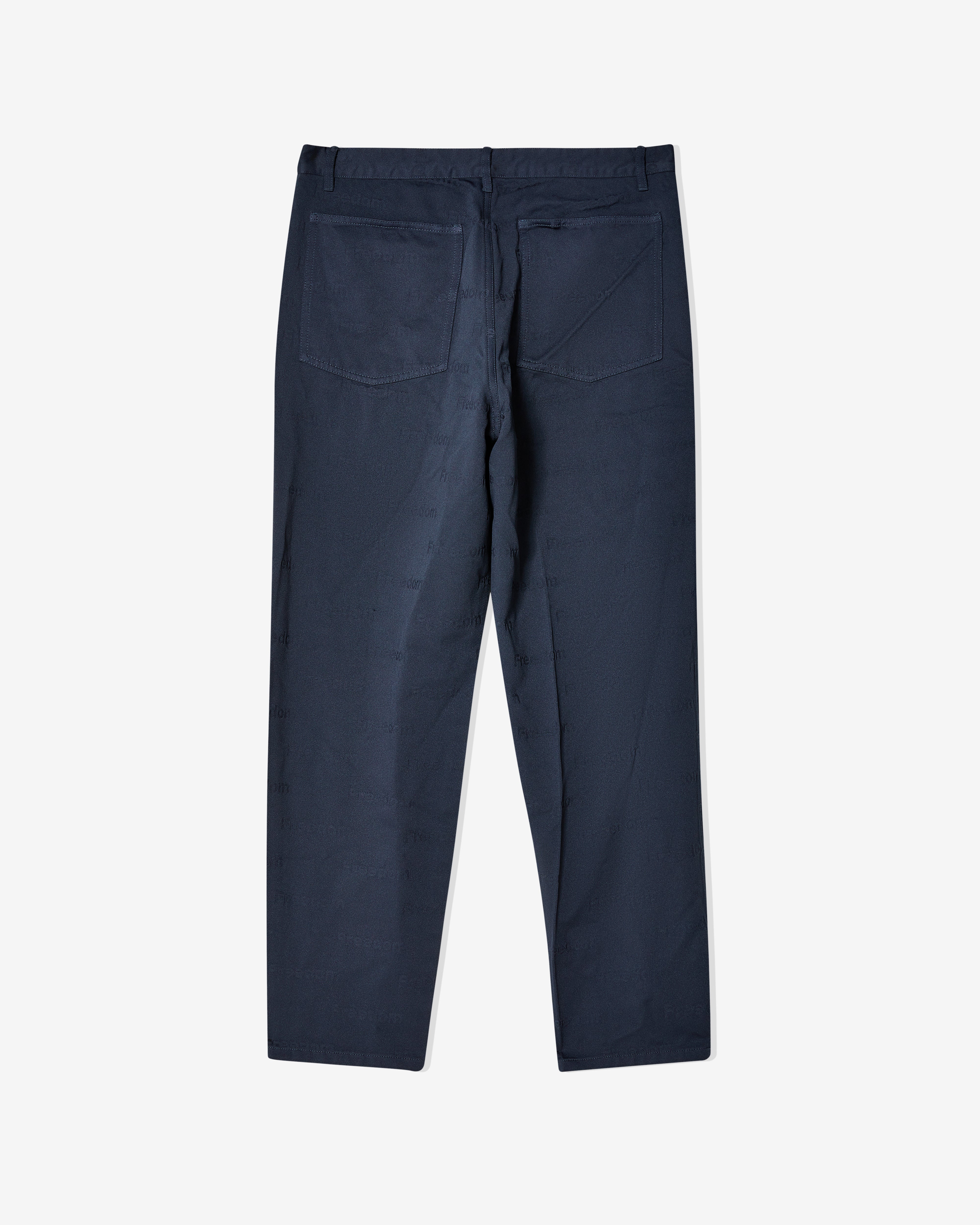 CDG Shirt: Men's Freedom Printed Pants (Grey) | DSMNY E-SHOP