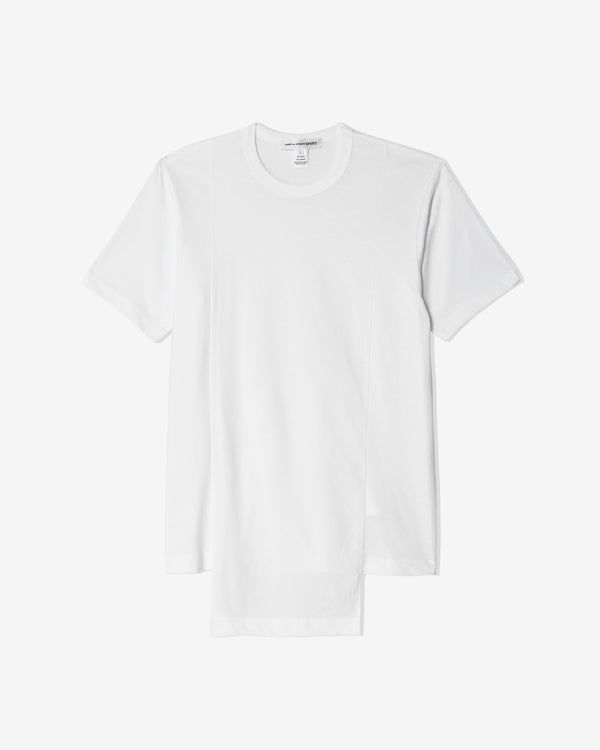 CDG Shirt - Men's Knit T-Shirt - (White)