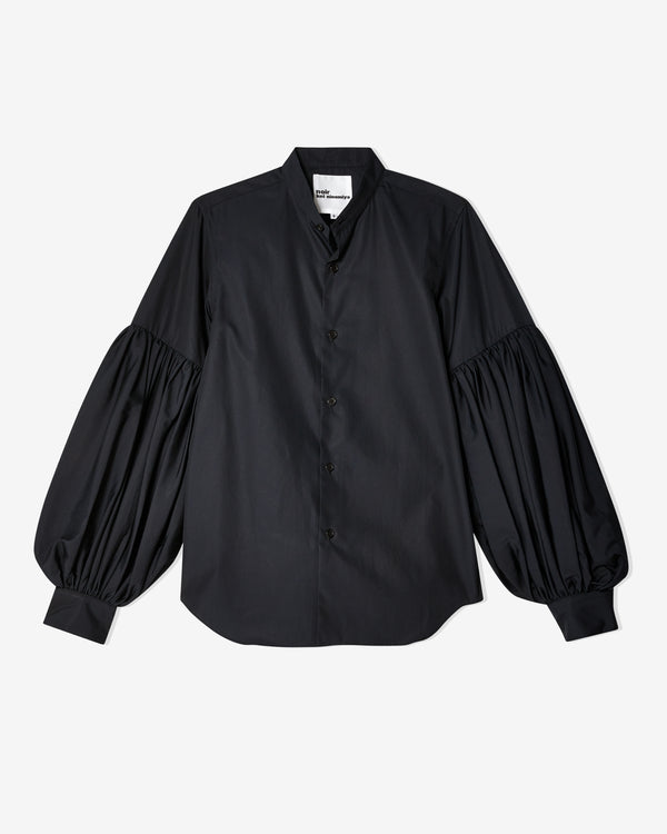 Noir Kei Ninomiya - Women's Peasant Sleeve Blouse - (Black)