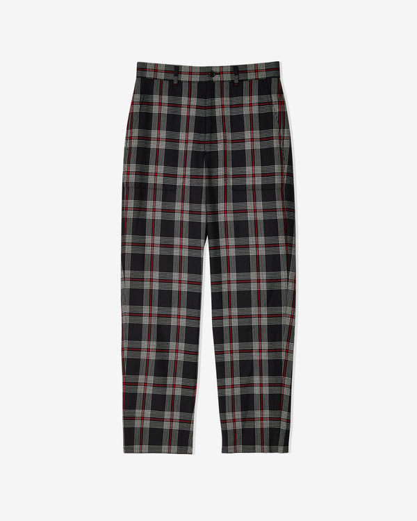 Noir Kei Ninomiya - Women's Plaid Pants - (Black/Red)