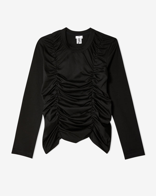 Noir Kei Ninomiya - Women's Ruched T-Shirt - (Black)